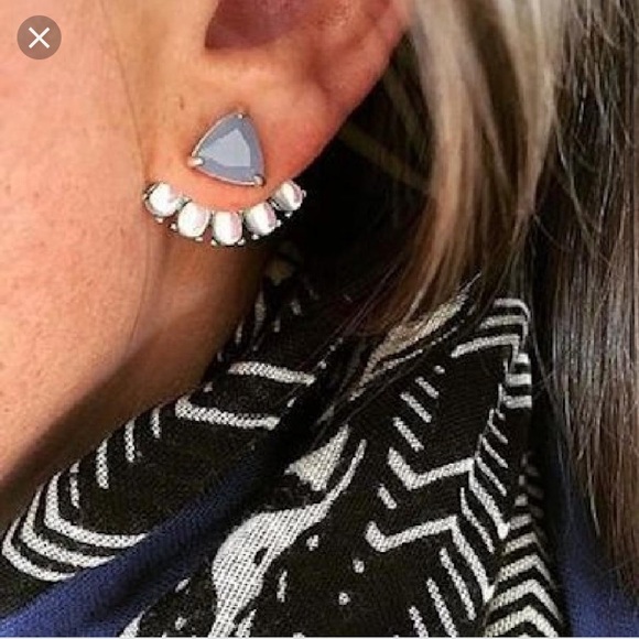 Stella & Dot Jewelry - Crescent ear jackets